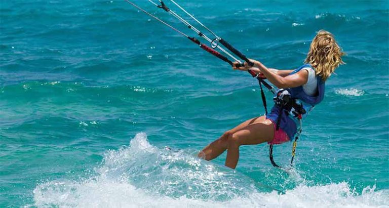 Caesar Blue KiteSurfing