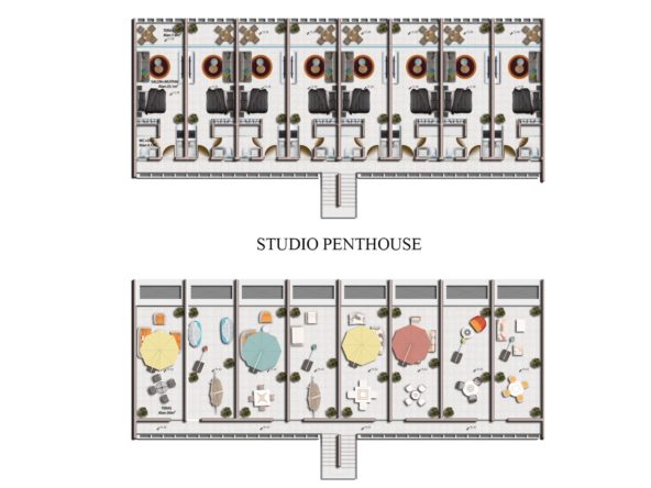 Studio-Penthouse
